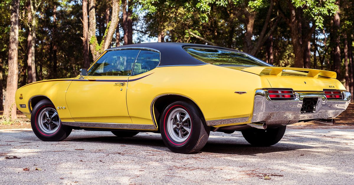 1969 Pontiac GTO Judge Finished In Goldenrod Yellow