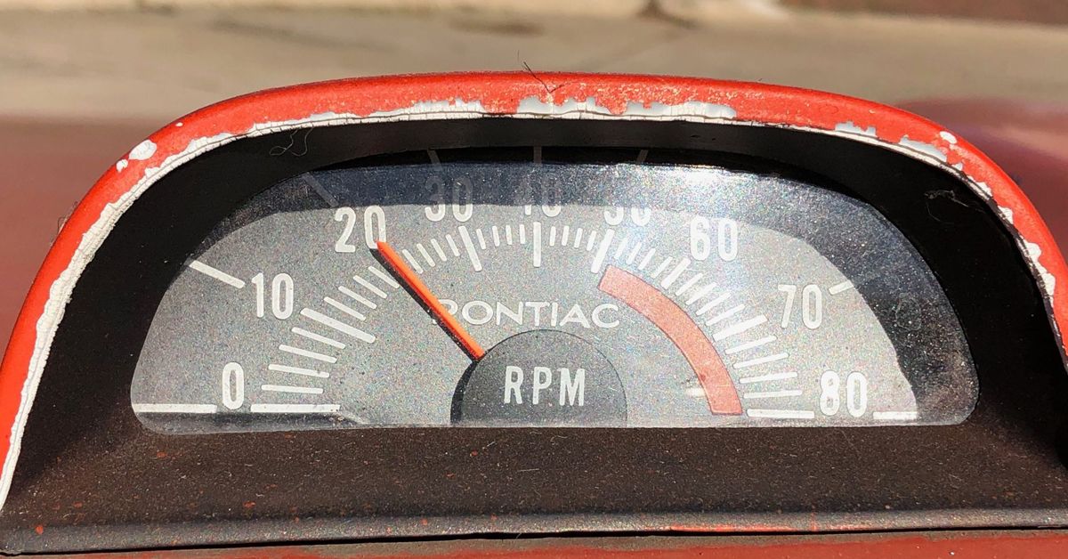 1969 Pontiac GTO Judge's Unusual Hood-Mounted Tachometer 