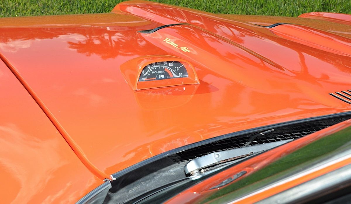 1969 Pontiac GTO Judge's Strange Hood-Mounted Tachometer 