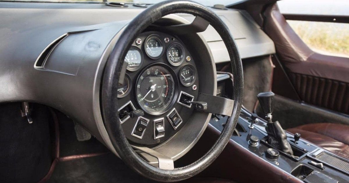 1971 Maserati Boomerang Steering Wheel 