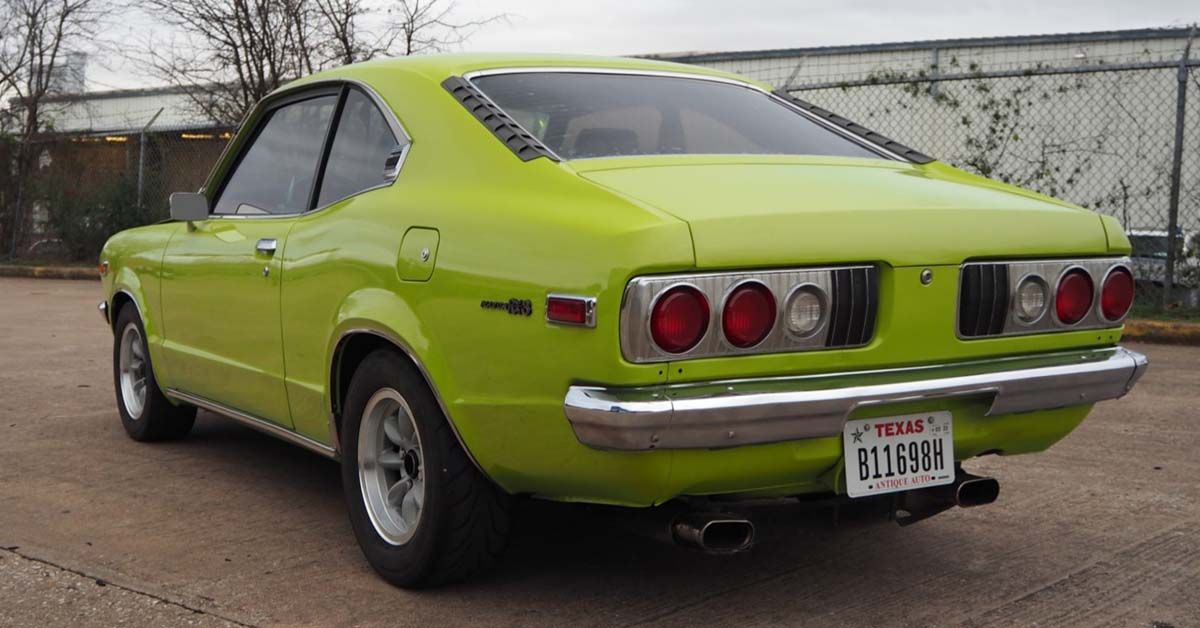 The Japanese Classic 1972 Mazda RX-3 4-Speed 