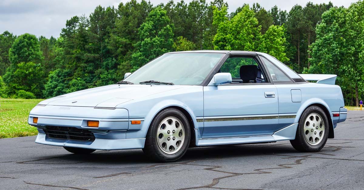 1989 Toyota MR2 Supercharged Japanese Classic