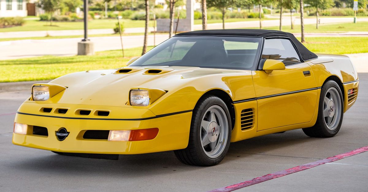 1991-Chevrolet-Corvette-Callaway-Twin-Turbo-Convertible-Sports-Car
