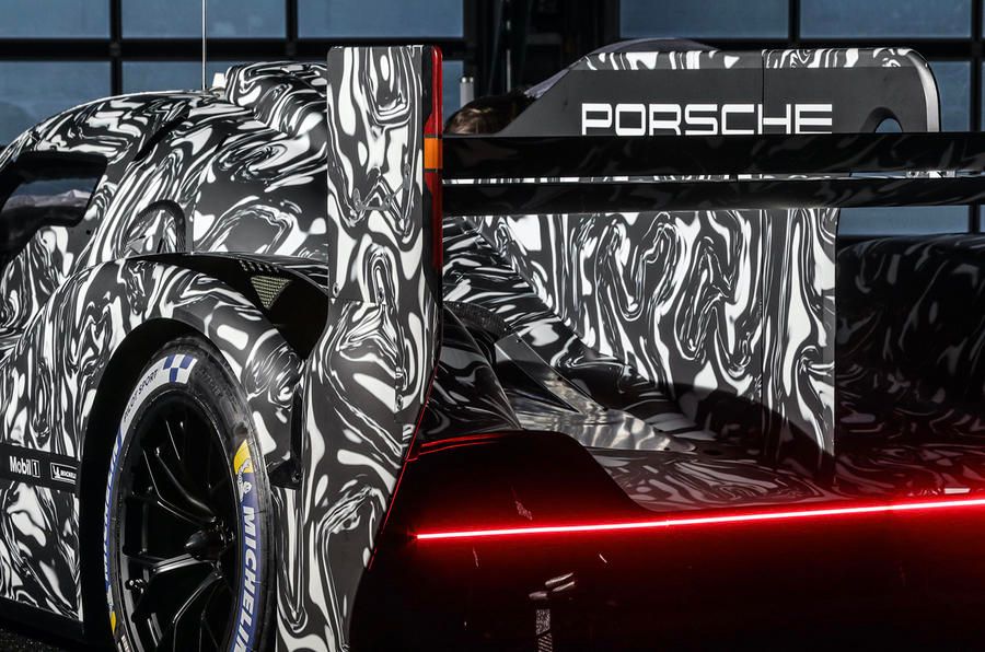 Porsche Hypercar Rear Close Up
