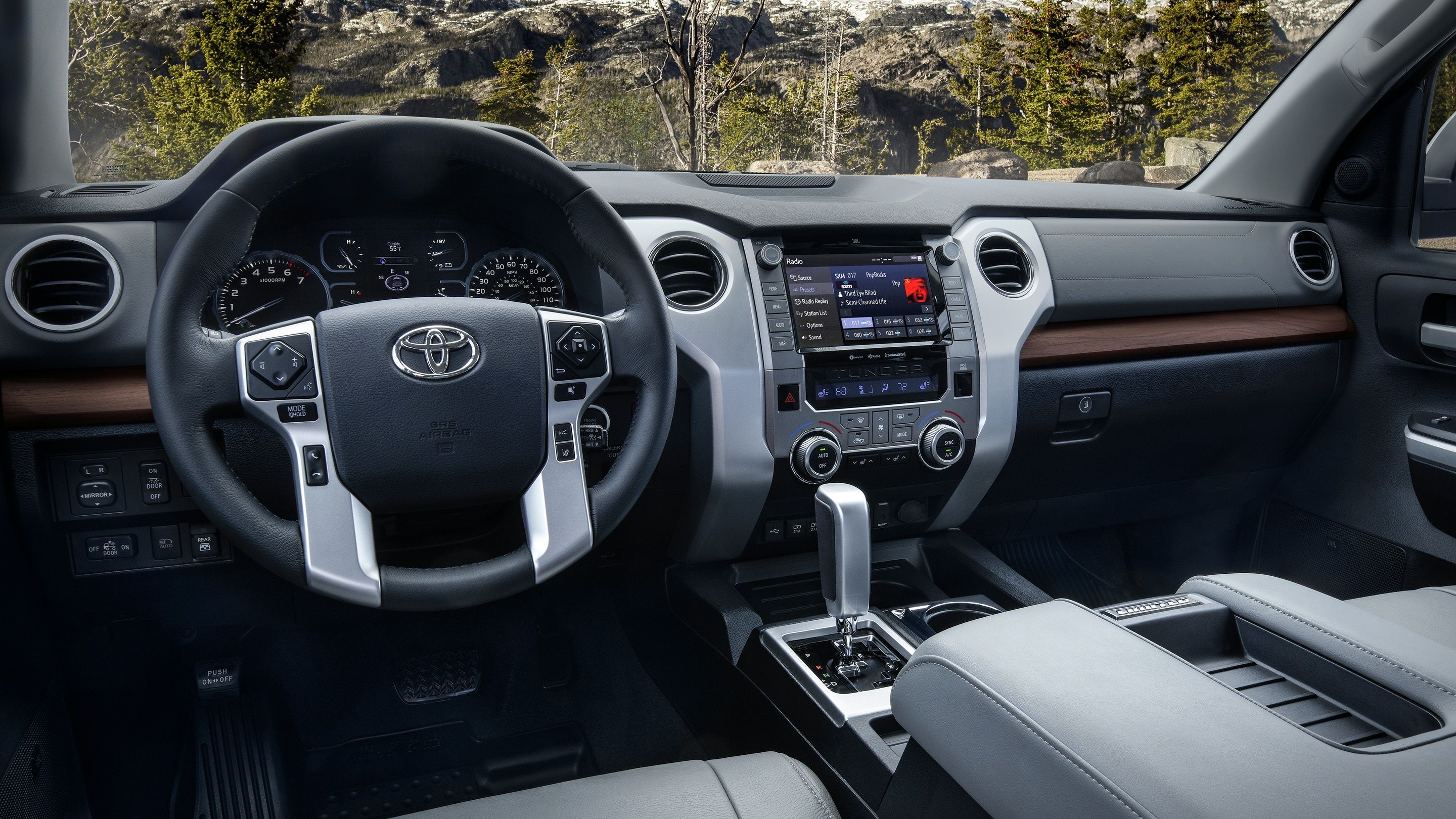 The interior of the 2021 Toyota Tundra Interior.