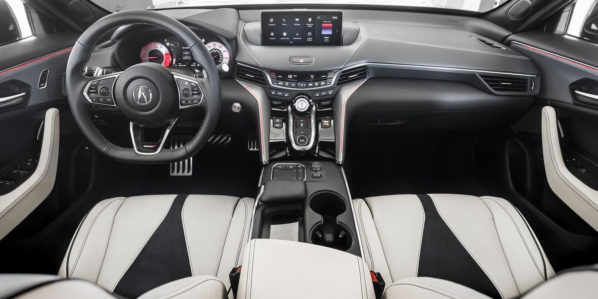 Acura TLX Type S Interior White Seats