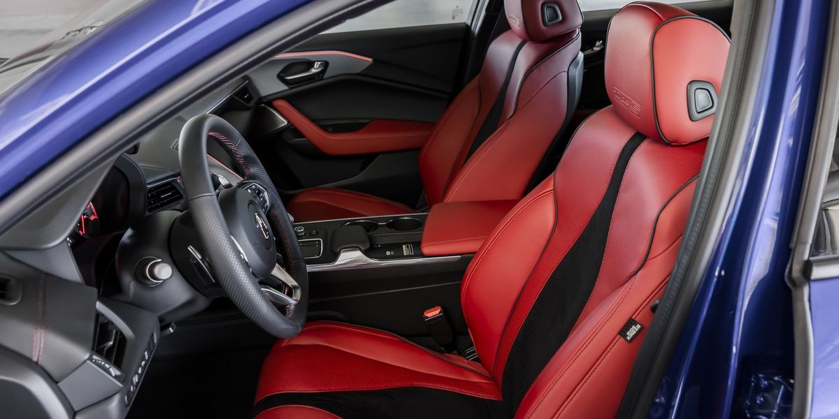 Acura TLX Type S Interior Red Seats
