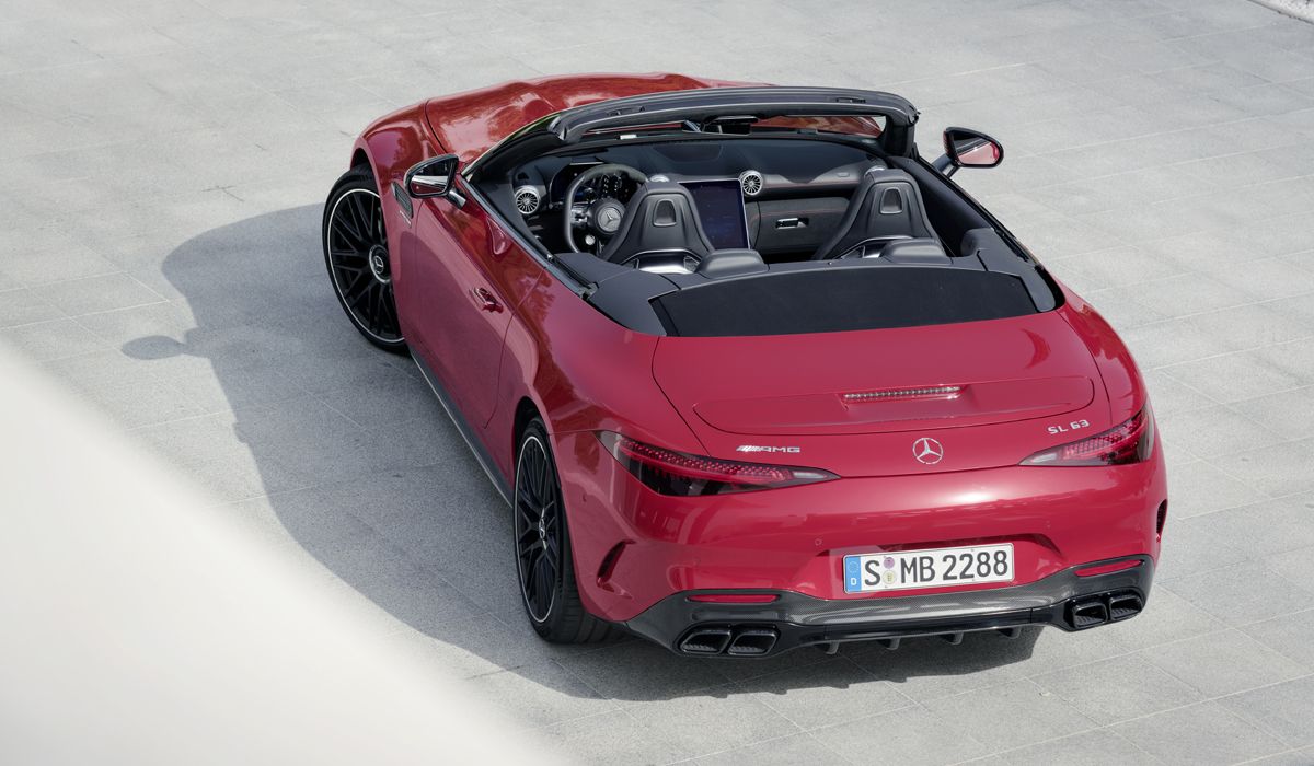 All-New 2022 Mercedes-AMG SL-Class In Red