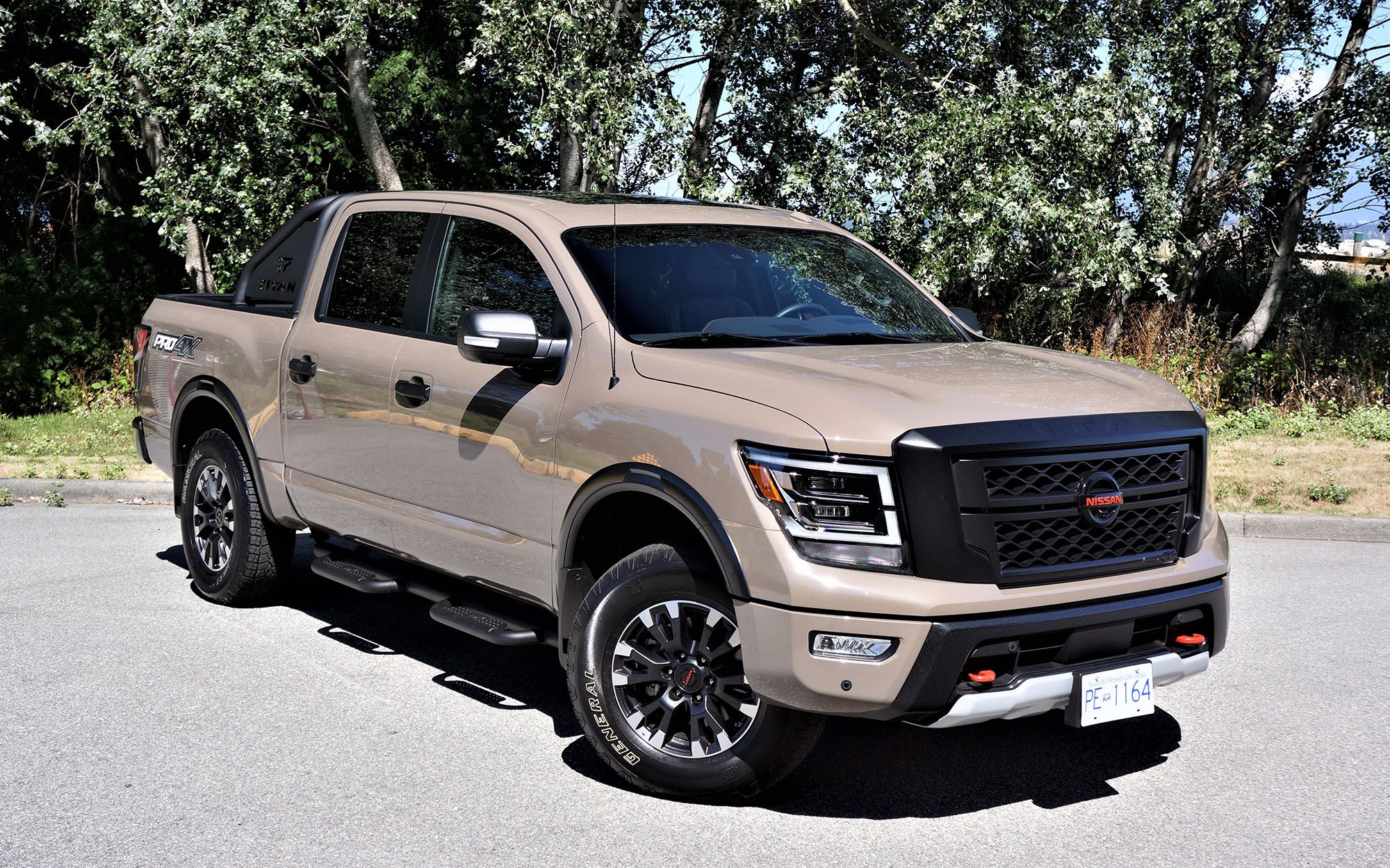 The 2021 Nissan Titan Crew Cab PRO-4X Luxury is one great looking pickup truck, especially in sporty PRO-4X trim.