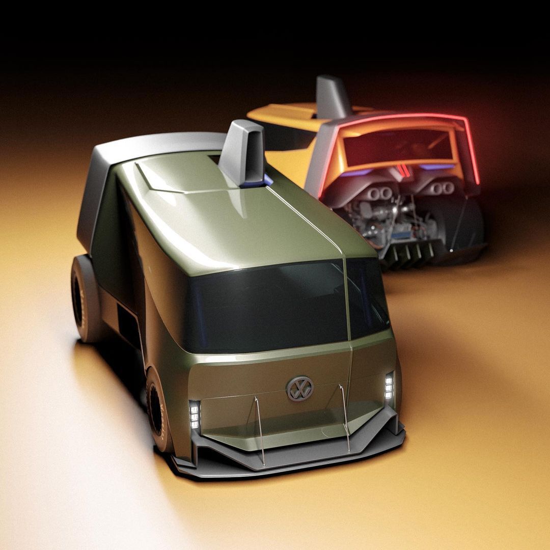 Vw Rv Concept Widebody Volkswagen Concept Is Unlike Any Camper Van You've Seen Before