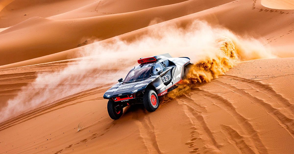 Audi RS Q E-Tron 2022 Dakar Rally