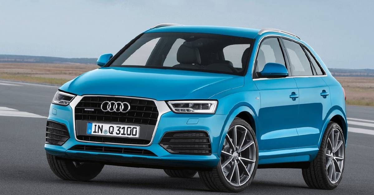 Blue 2015 Audi Q3