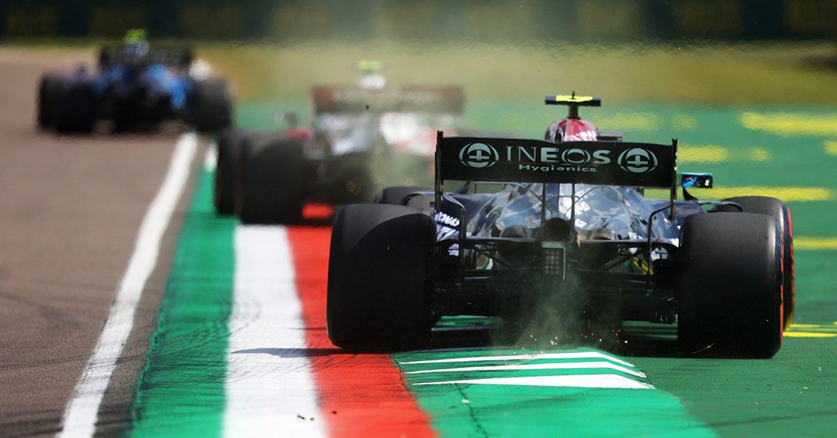 Formula 1 Track Limits White Line Curbs Imola 2021