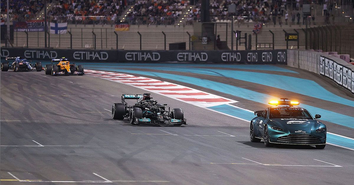 Safety Car Race 2021 Abu Dhabi GP Formula One