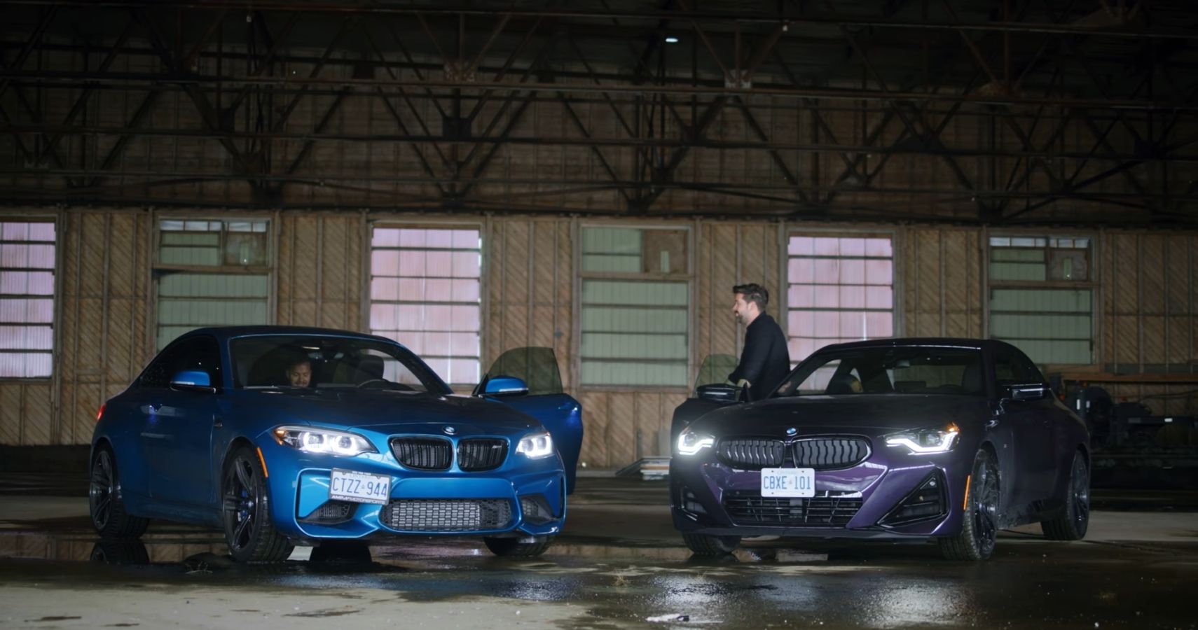 Watch This BMW M Series Showdown; 2022 BMW M240i Vs 2018 BMW M2