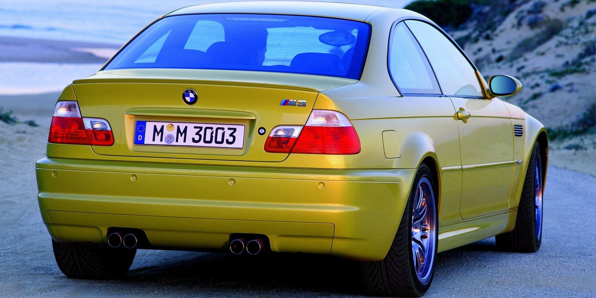 The rear of the E46 M3