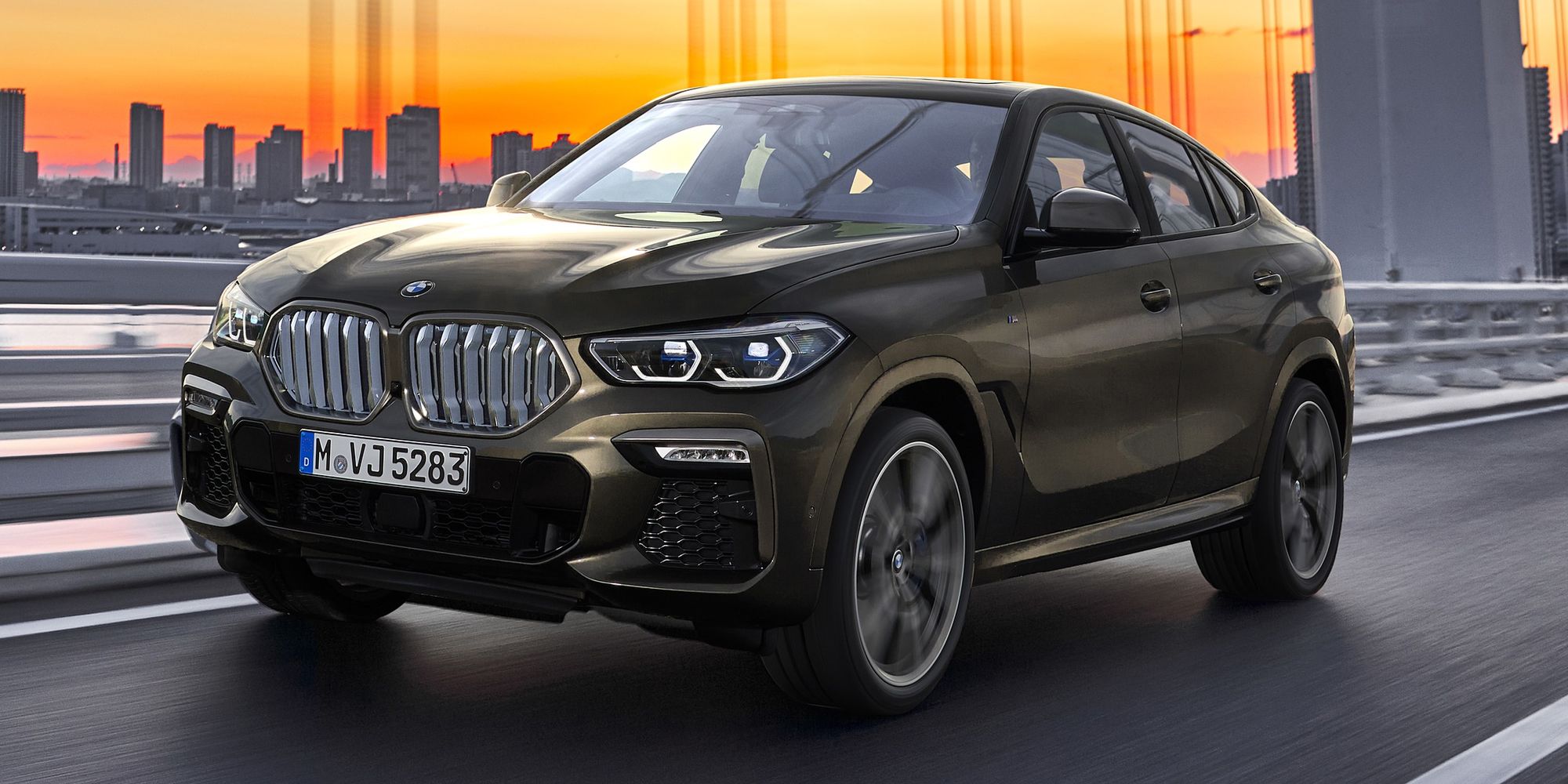 The front of the BMW X6
