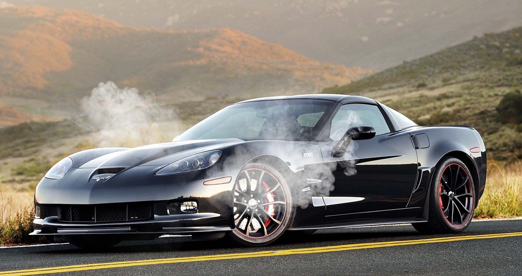Corvette c6 smoke 