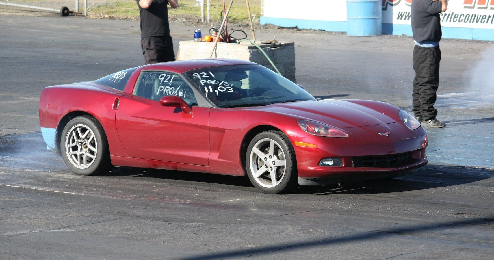 Corvette race car