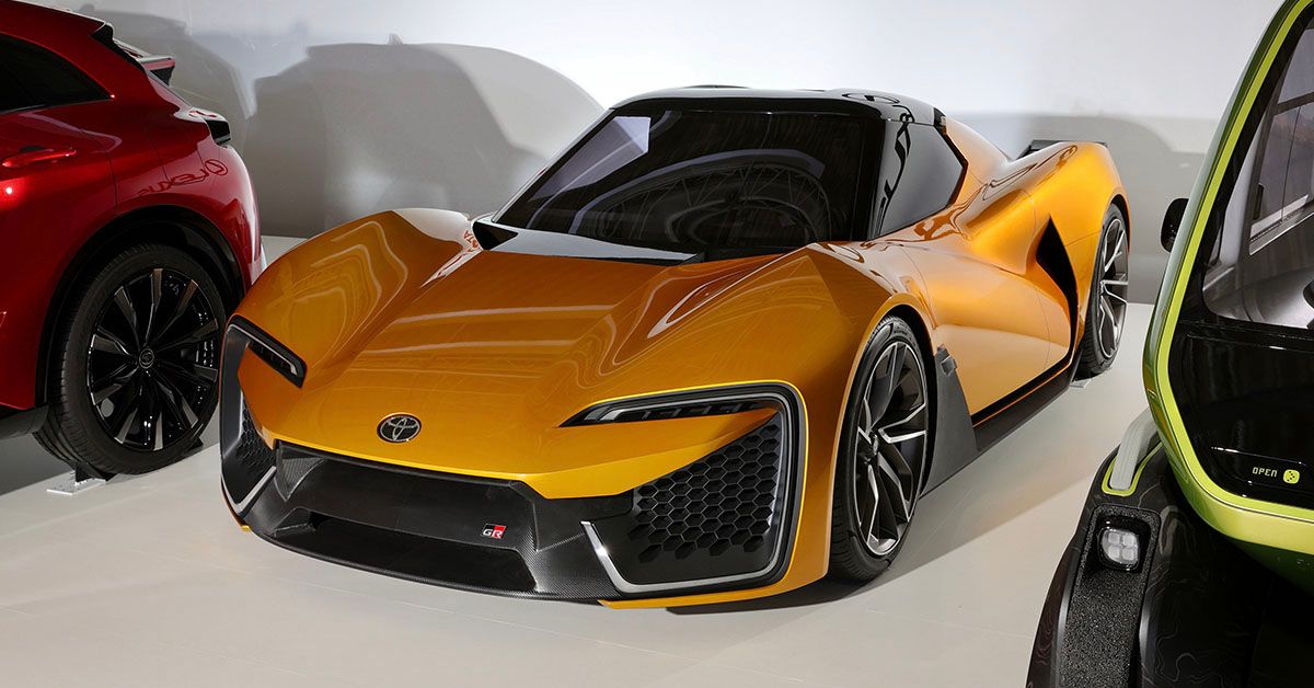 Toyota Sports EV Concept - MR2 Lotus In The Flesh