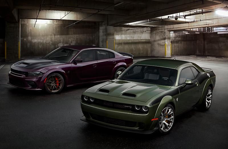Dodge Challenger Hellcat and Charger Hellcat