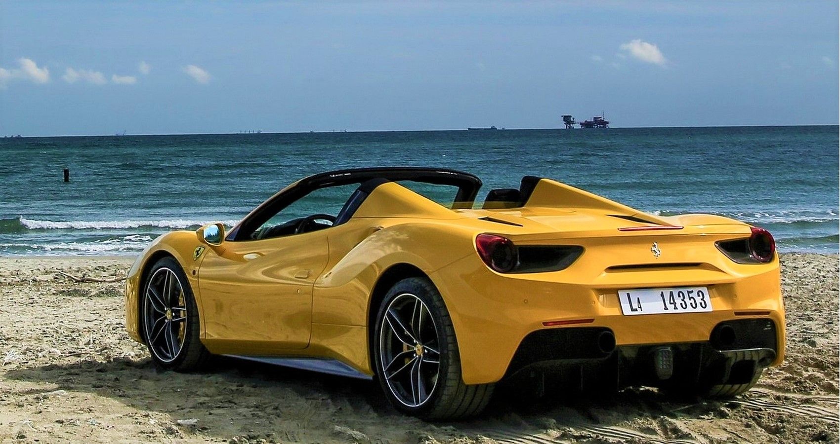 Ferrari 488 Spider - Rear Quarter