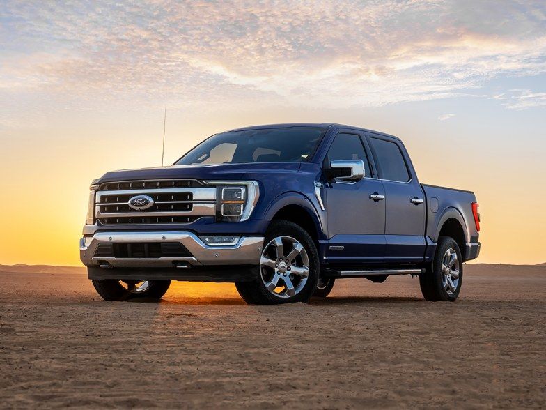 Ford F-150 In Blue