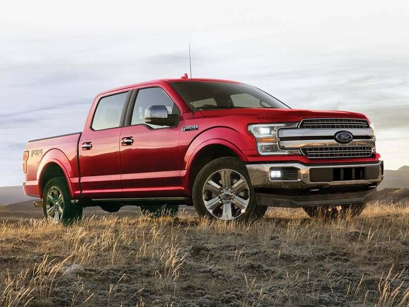 Ford F-150 In Red