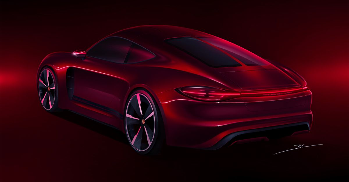 Here’s What The Electric 2025 Porsche 718 Cayman Could Look Like