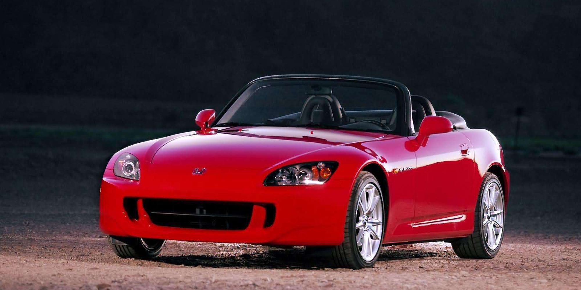 The front of a red AP2 S2000