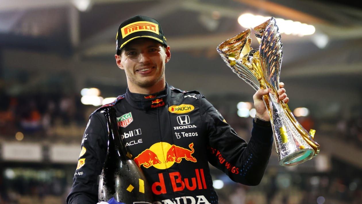 Max Verstappen 2021 World Champion