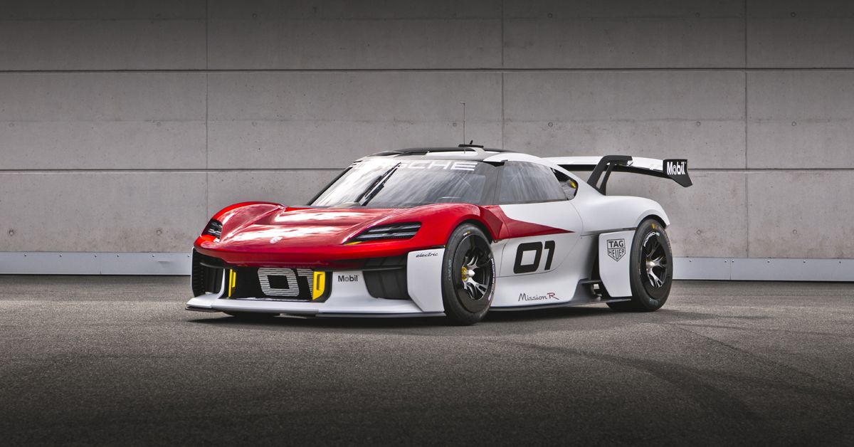 Porsche Mission R review: is this 1,000bhp electric concept the