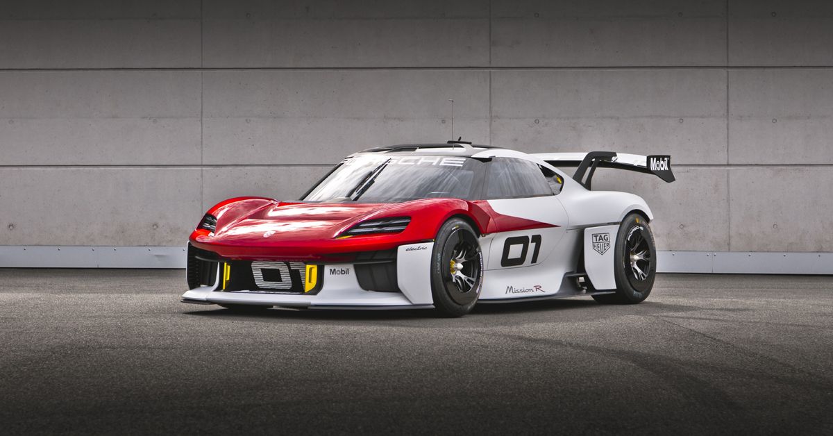 The Mission R: Porsche's First Prototype EV