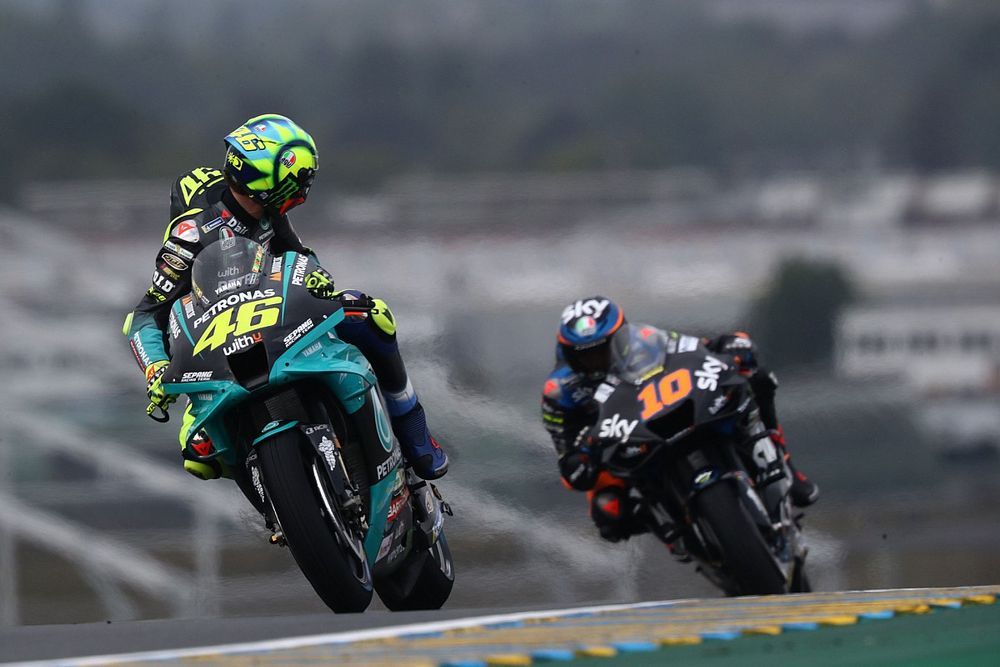 Rossi At A MotoGP