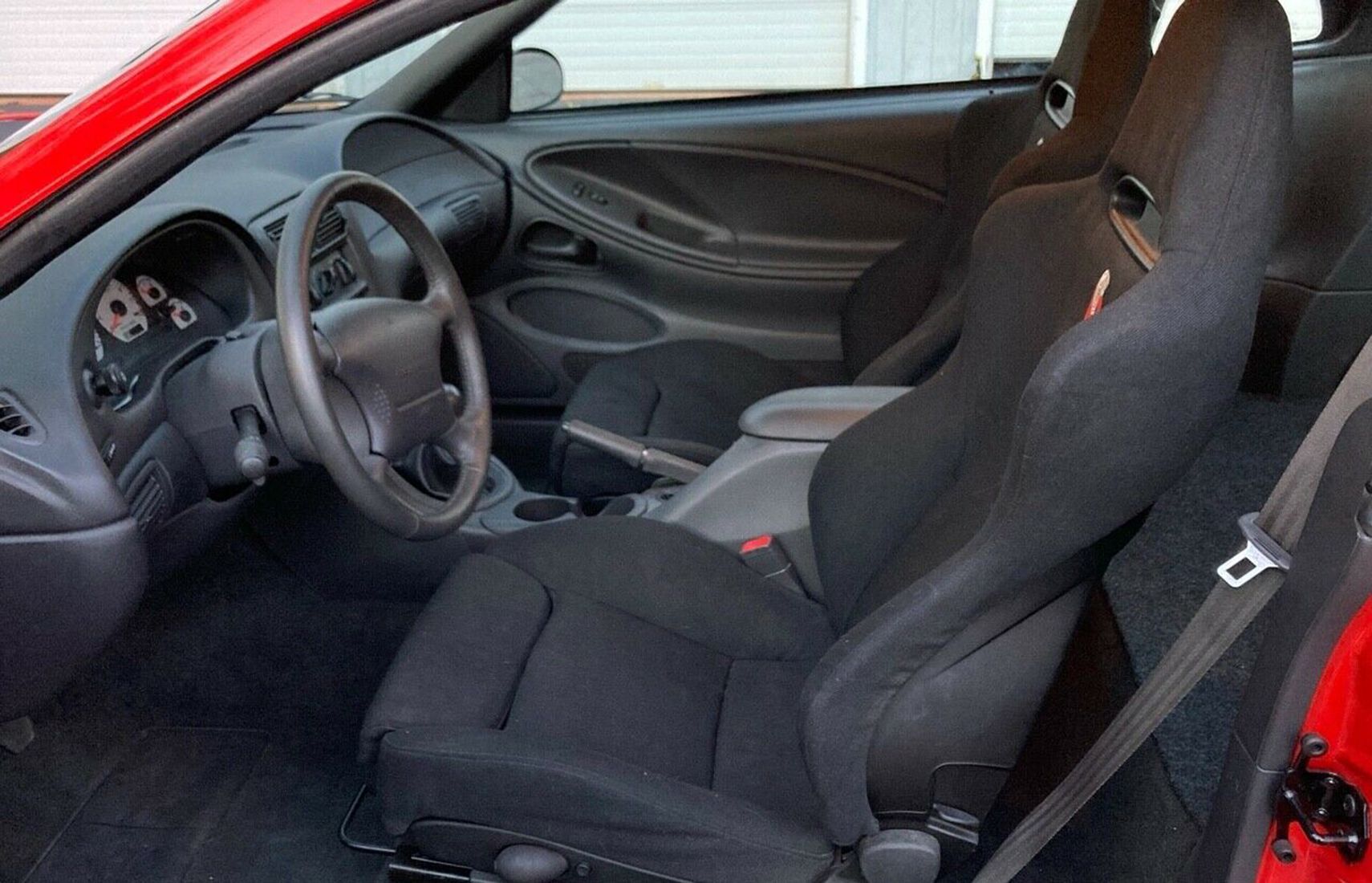 SVT Mustang Cobra R interior