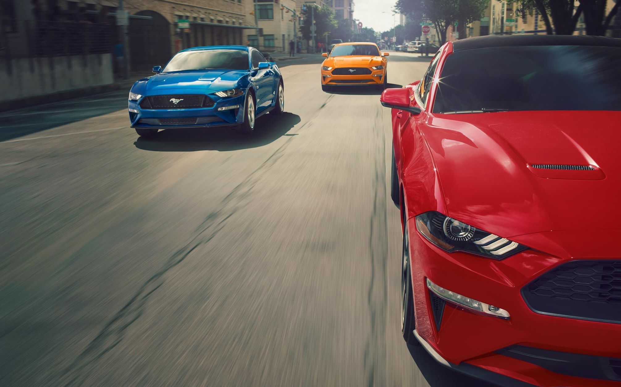 The 2021 Ford Mustang.