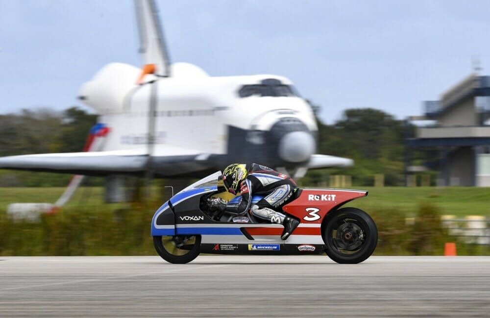 New Fastest Electric Motorcycle World Record Set By Voxan Wattman
