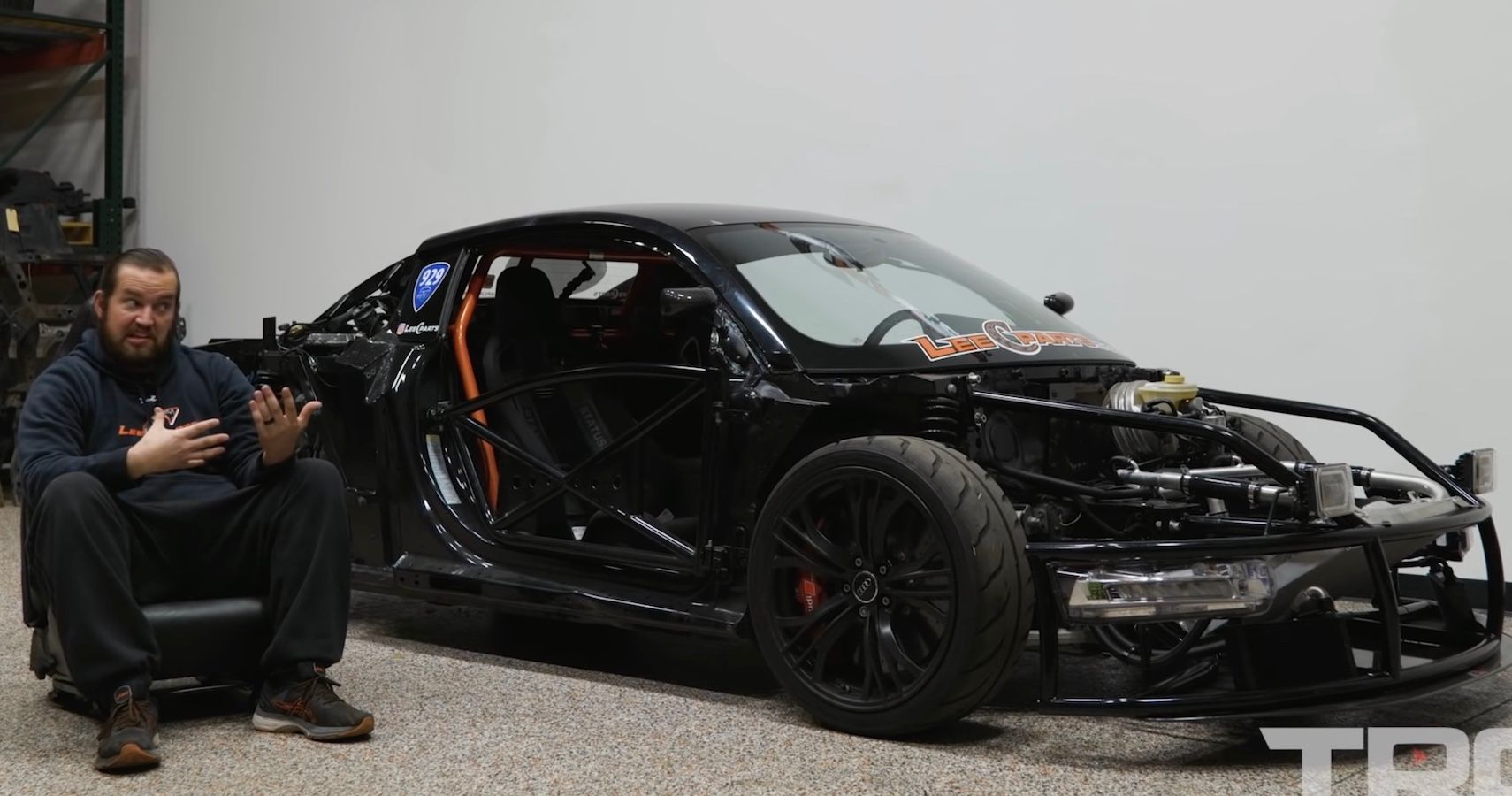 Wrecked Audi R8