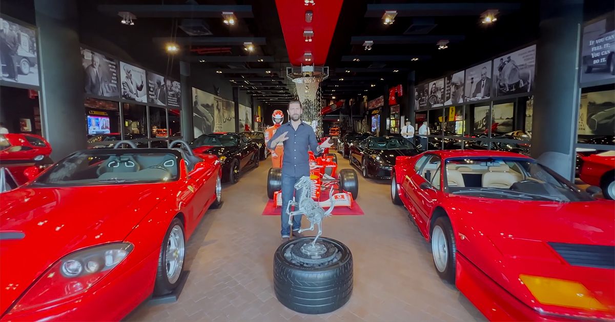 YouTuber Mr. JWW Tours Secret Collection Of Ferraris In Dubai 