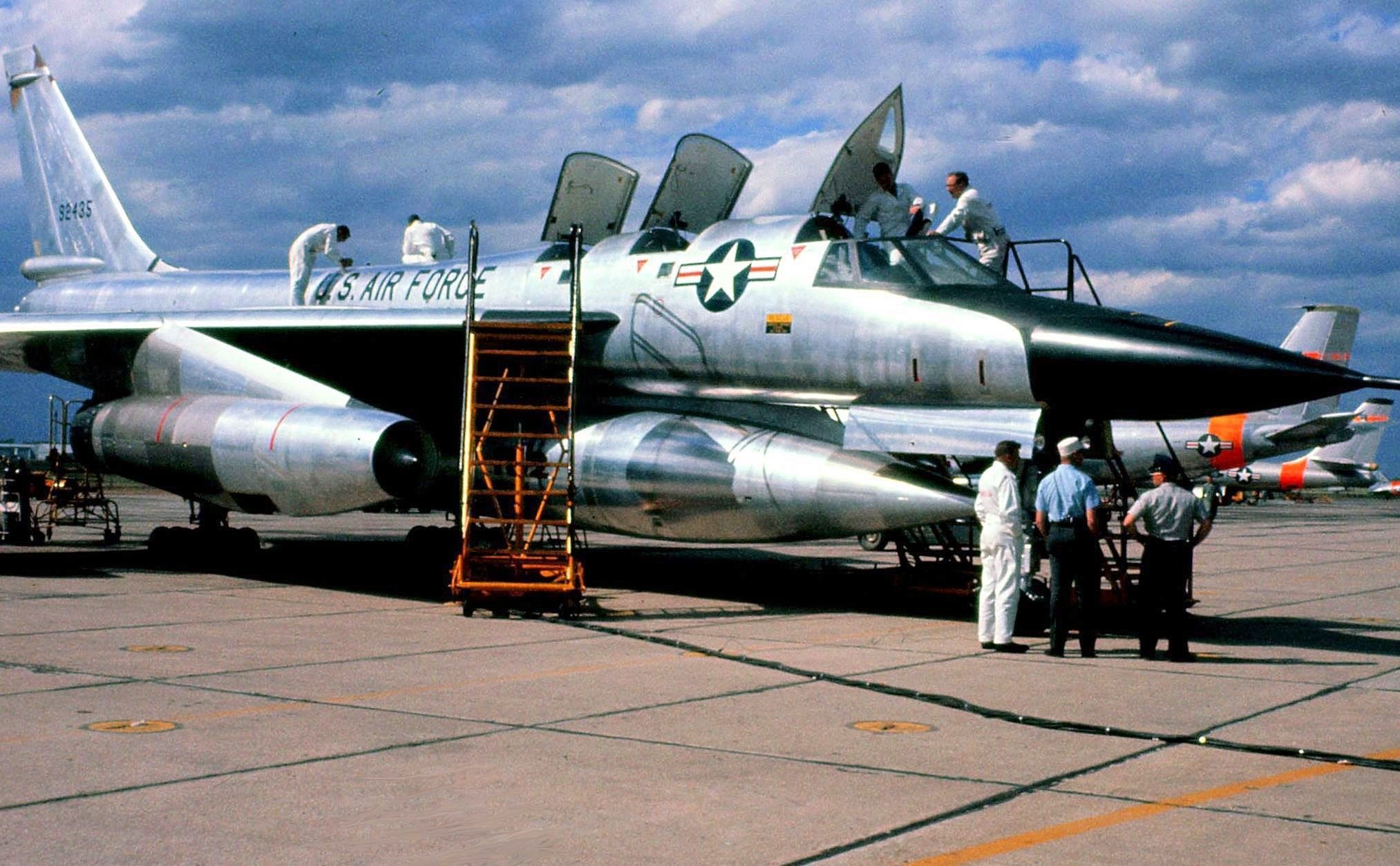 Convair B-58 Hustler Parked On The Pad