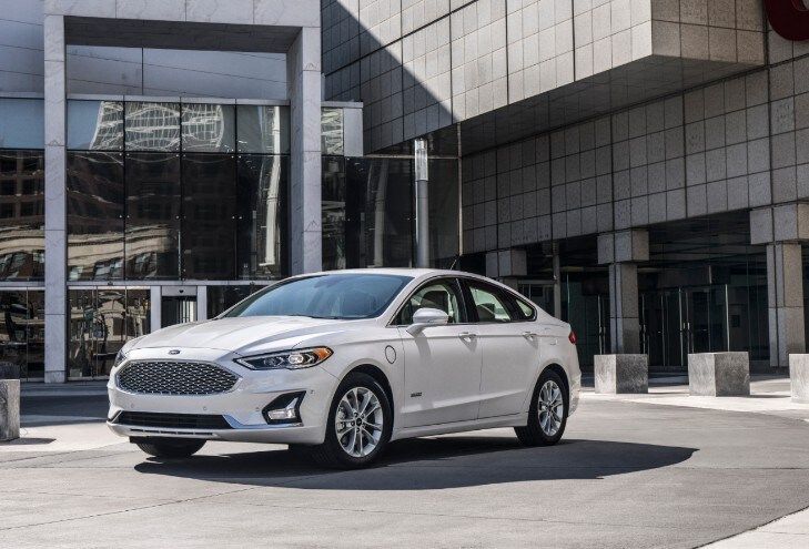 The 2020 Ford Fusion.