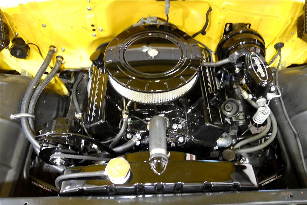 fast and loud gas monkey garage 1955 Chevy 210 Bumblebee engine barrett jackson
