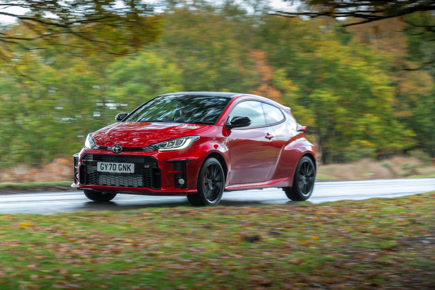 Toyota GR Yaris In Red
