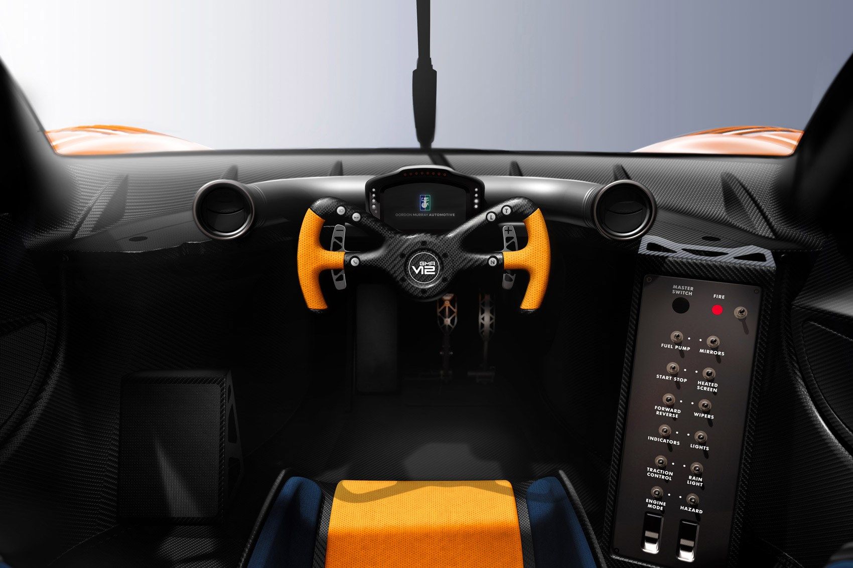 Gordon Murray T.50 Hypercar McLaren F1 Inspiration 