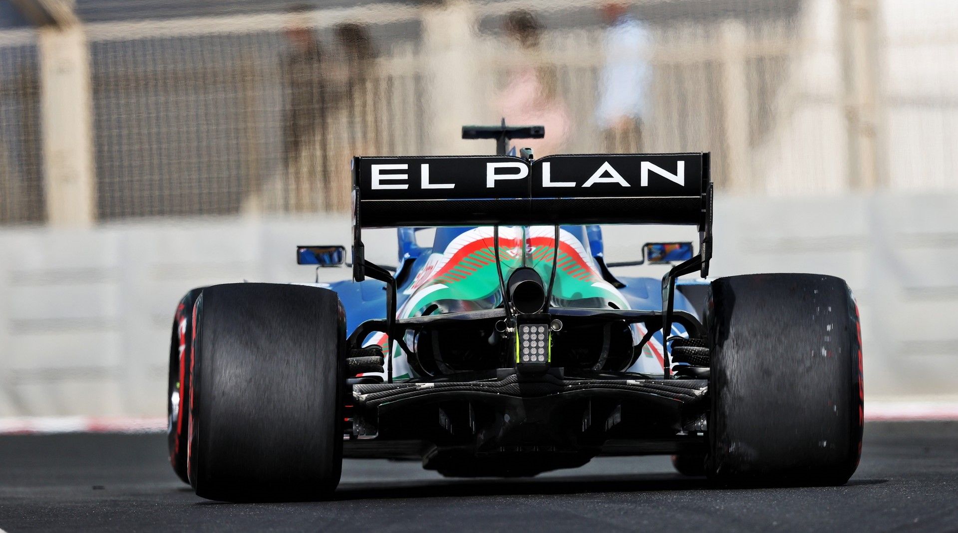 Alonso Abu Dhabi 2021 "El Plan" Rear Wing