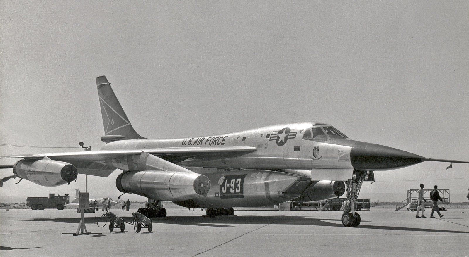 Convair B-58 Hustler Parked Up