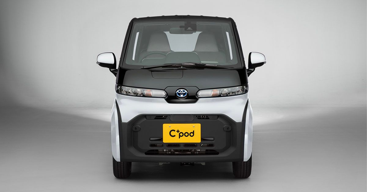 Check Out The Tiny Toyota C pod EV
