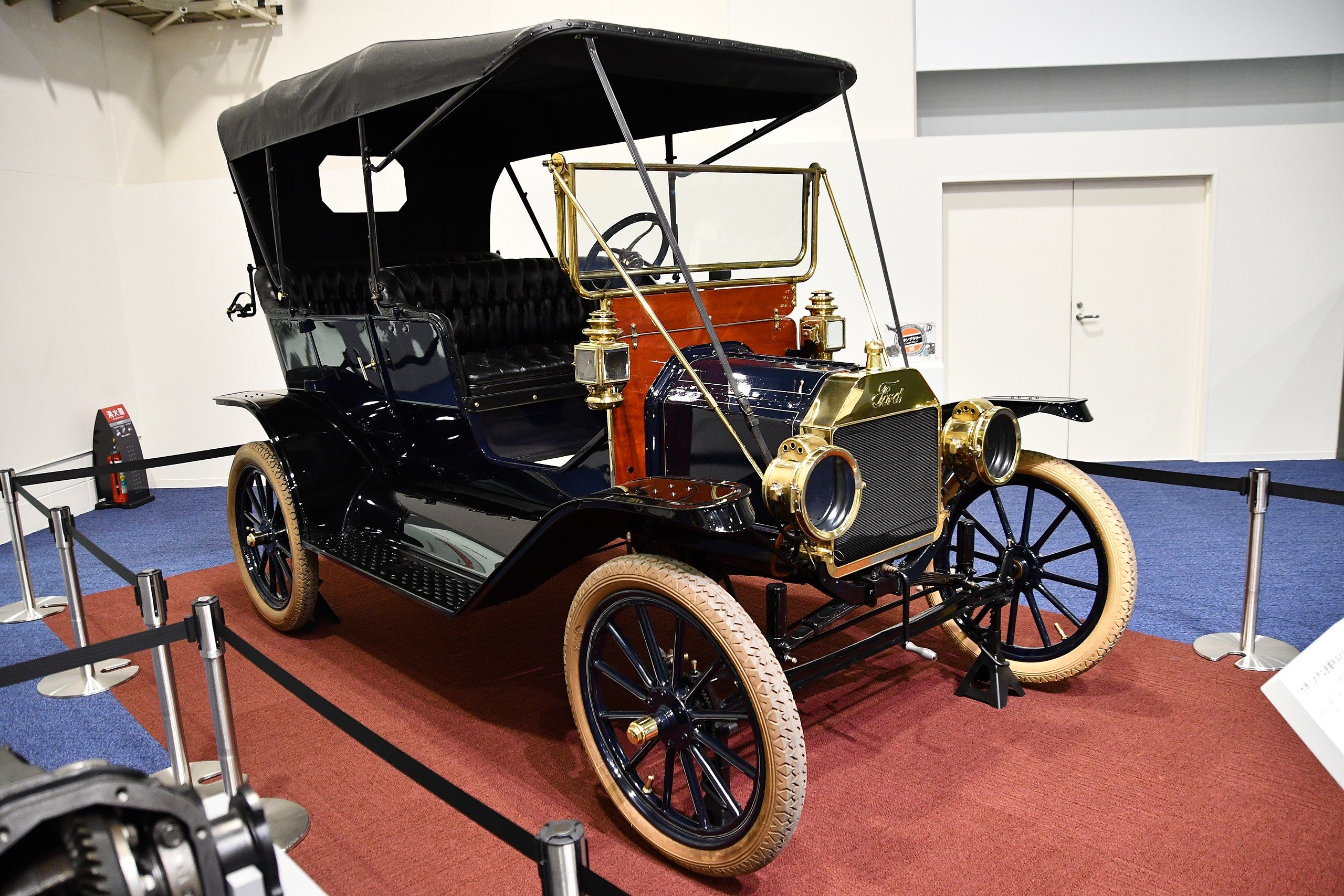 1911 Ford Model T on display