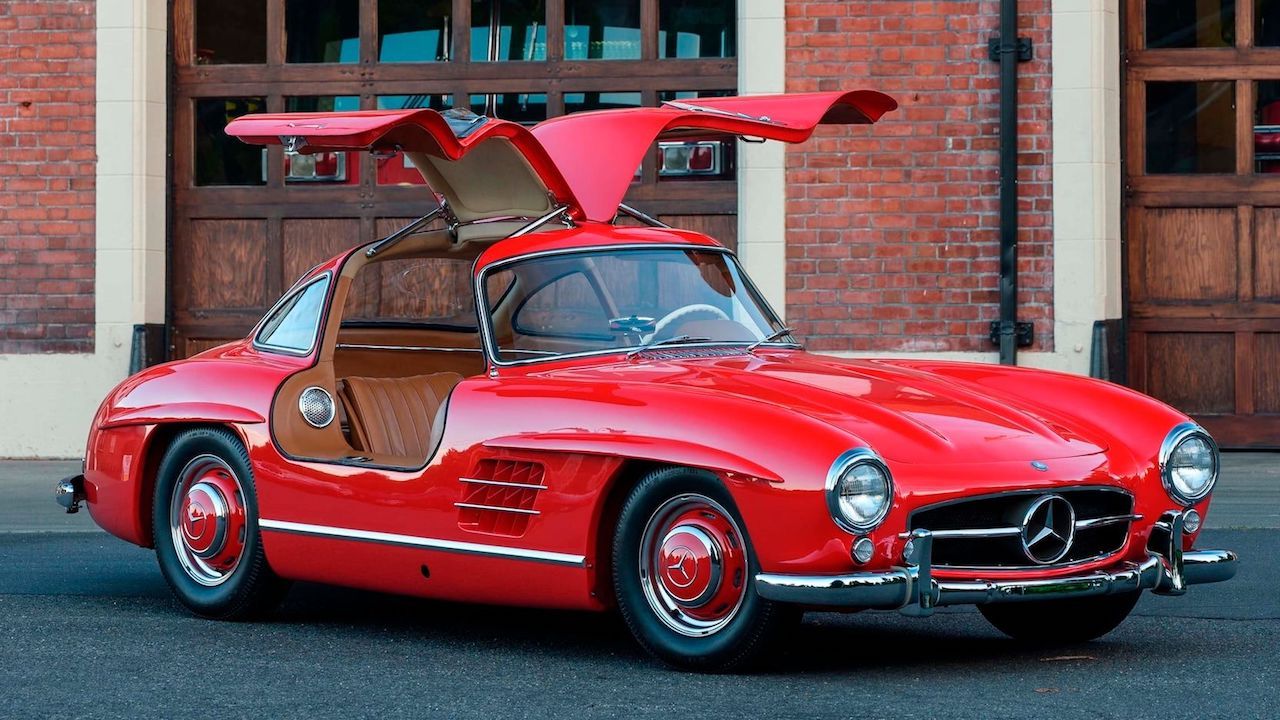 1955 Mercedes 300SL Gullwing Coupe 2