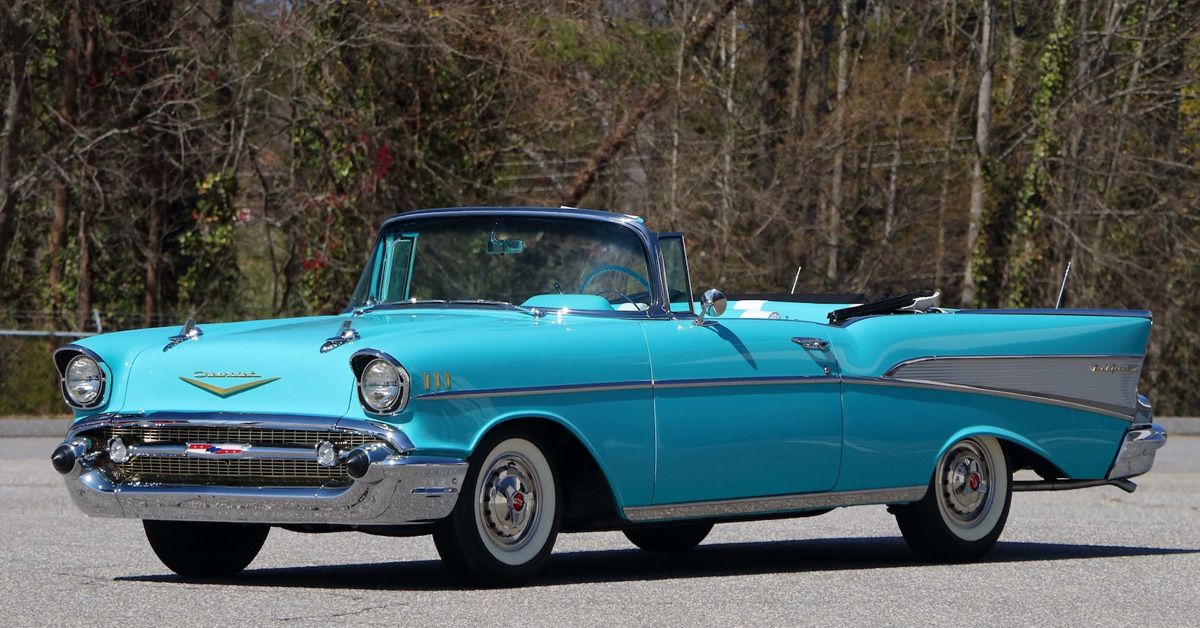 1957 Chevrolet Bel Air Convertible Classic Car